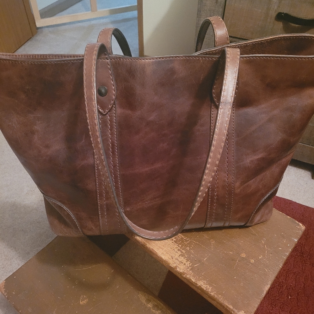 Frye leather purse